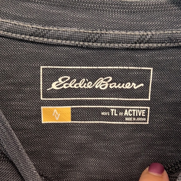 Eddie Bauer long sleeve shirt size tall Large - Picture 5 of 11